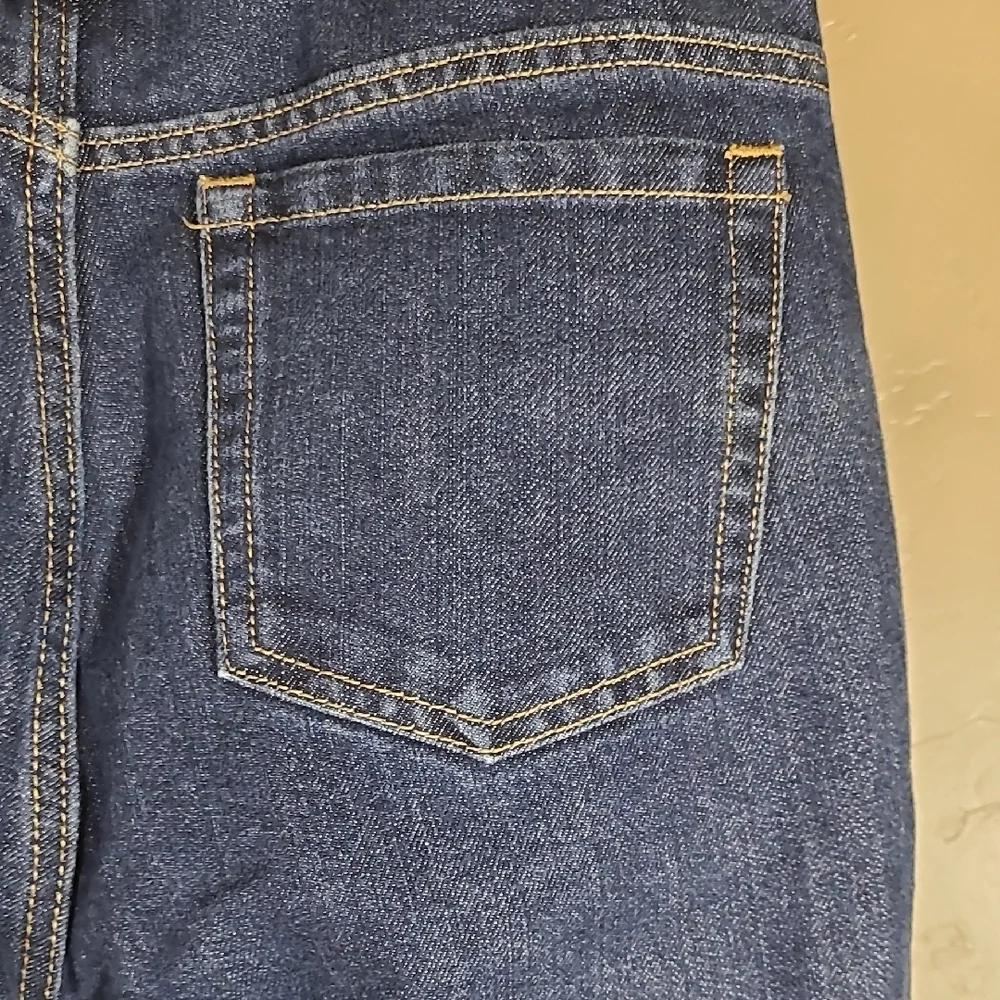 Old Navy Boys Skinny Jeans – Dark Rinse – Size 18 Regular Built In Elastic Flex